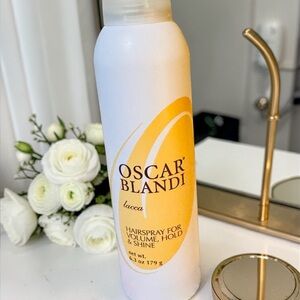 White and Gold Hairspray for Volume, Hold & Shine